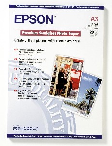 Epson Premium Semigloss Photo Paper, DIN A3, 251g/m2, 20 Blatt