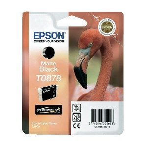 Epson T0878 Matte Black Ink Cartridge