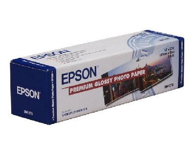 Epson Premium Glossy Photo Paper Roll, 329mm x 10m, 255g/m2