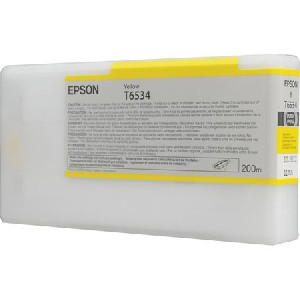 Epson T6534 Yellow Ink Cartridge (200ml)