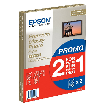 Epson A4 Premium Glossy Photo Paper 255gsm, 30 sheets