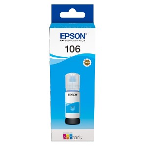 Epson 106 EcoTank Cyan ink bottle