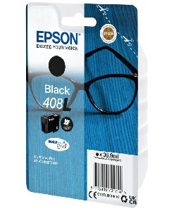 Epson 408L Spectacles DURABrite Ultra Single Black Ink