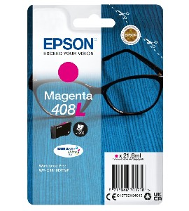 Epson 408L Spectacles DURABrite Ultra Single Magenta Ink