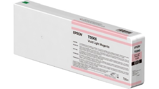 Epson Singlepack Vivid Light Magenta T55K600 UltraChrome HDX/HD 700ml