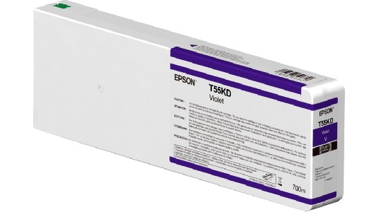 Epson Singlepack Violet T55KD00 UltraChrome HDX/HD 700ml