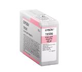 Epson Singlepack Vivid Light Magenta T85060N UltraChrome HD ink 80ml