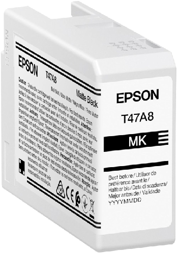 Epson Singlepack Matte Black T47A8 UltraChrome Pro 10 ink 50ml