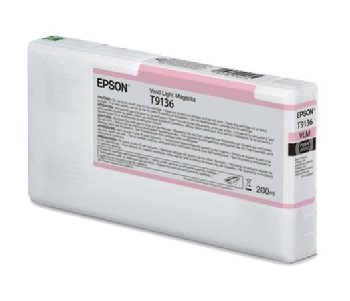 Epson T9136 Vivid Light Magenta Ink Cartridge (200ml)