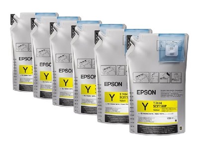 EPSON UltraChrome DS Yellow T741400 1Lx6packs