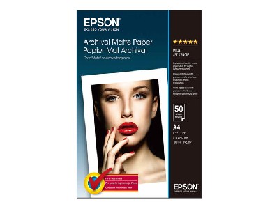 Epson Archival Matte Photo S041342 A4 50 coli