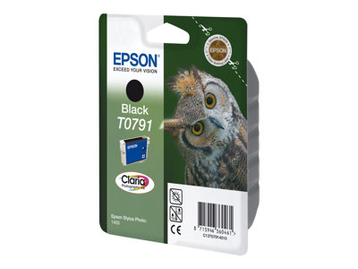 EPSON T0791 ink cartridge black standard capacity 11ml