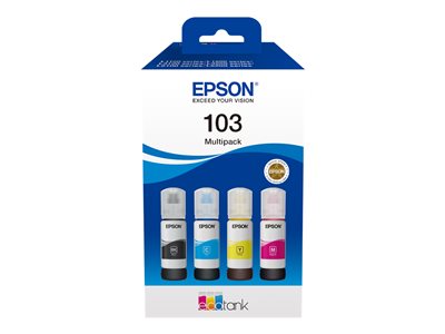 EPSON Ink Cartridge 103 EcoTank 4-colour Multipack L3110