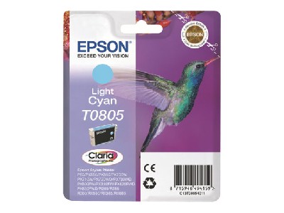 EPSON T0805 ink cartridge light cyan standard capacity