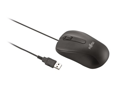FUJITSU MOUSE M520 BLACK optical mouse with 3