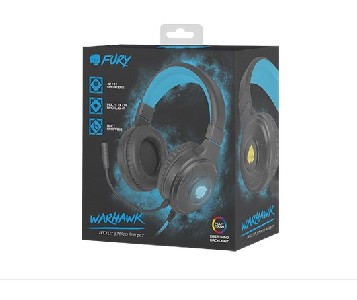 Fury Gaming Headset Warhawk RGB