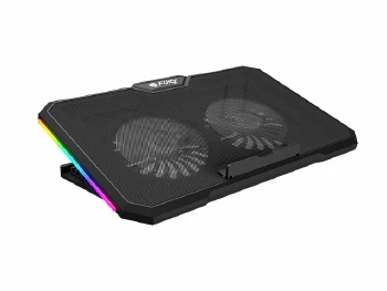 Fury Gunbai G3 Laptop Cooling Pad 14.1-17.3" 2 fans, RGB LED Light, 2 USB