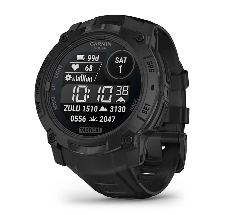 Instinct® 3 – 50 мм, Solar - Instinct® 3 – 50 мм, Solar, Tactical Edition - Black с Black