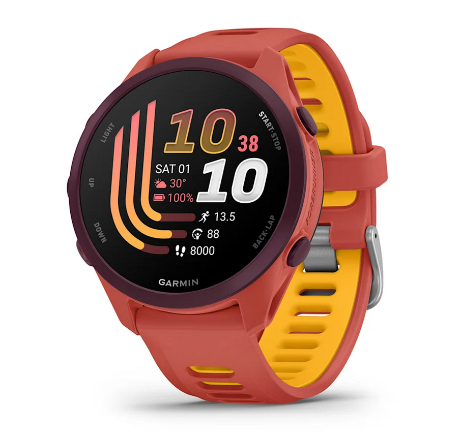 Forerunner® 170 - Music - Red Pink с Red Pink/Mango каишка