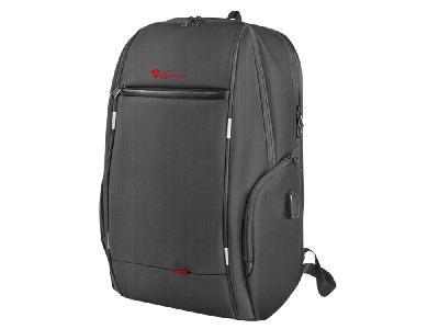 Genesis Laptop Backpack Pallad 400 Usb Black 15,6"
