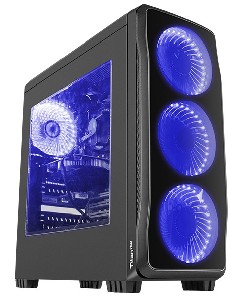 Genesis Case Titan 750 Blue Midi Tower Usb 3.0