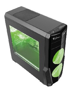 Genesis Case Titan 800 Green Midi Tower Usb 3.0
