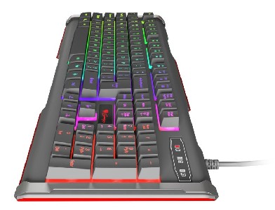 Genesis Gaming Keyboard Rhod 400 Rgb Backlight Us Layout