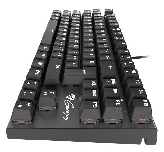 Genesis Mechanical Gaming Keyboard Thor 300 Tkl White Backlight Outemu Red Switch Us