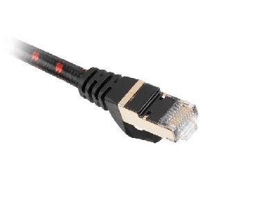 Genesis Patchcord Cat.7E Sftp 3M Black