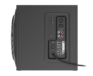 Genesis Speakers Helium 610BT 60W Rms 2.1 Black Wired Remote Control
