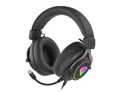 Genesis Gaming Headset Neon 750 With Microphone RGB Illumination Black