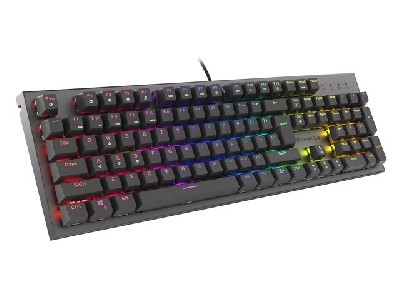 Genesis Mechanical Gaming Keyboard Thor 303 RGB Backlight Red Switch Hot Swap US Layout