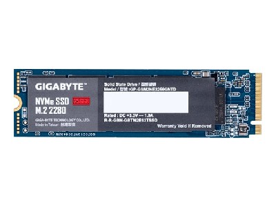 GIGABYTE 256GB NVMe SSD