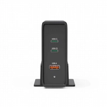 HAMA Зарядна станция 140W, USB-C, 3 порта, GaN, Power