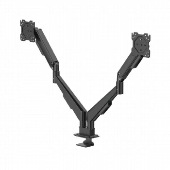 HAMA Стойка за 2 бр. монитори, 17" - 35", газова