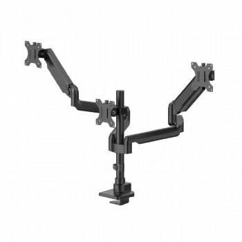 HAMA Стойка за 3 мониторa за бюро, 17" -32", газова