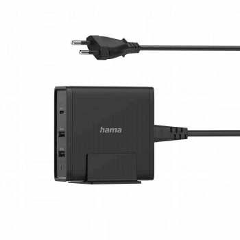 Универсална зарядна станция, 3 порта, USB-C /