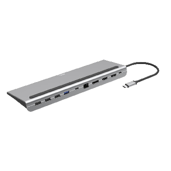 Докинг станция 10 в 1 HAMA Connect2Office Pro, USB-A, USB-C (PD),