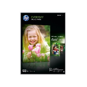 HP Everyday Glossy Photo Paper-100 sht/A4/210 x 297 mm