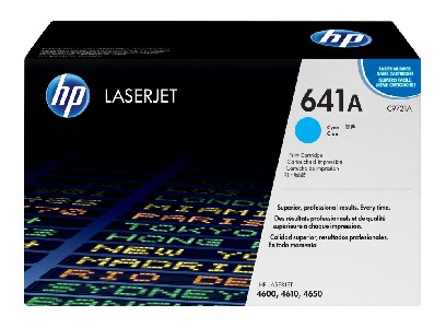 HP 641A Cyan LaserJet Toner Cartridge