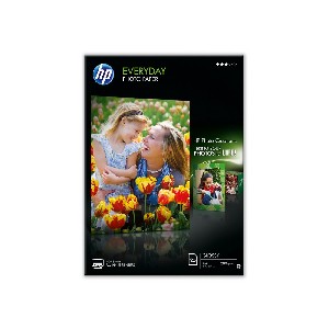 HP Everyday Glossy Photo Paper-25 sht/A4/210 x 297 mm