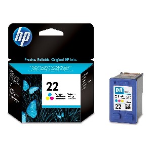 HP 22 Tri-color Inkjet Print Cartridge