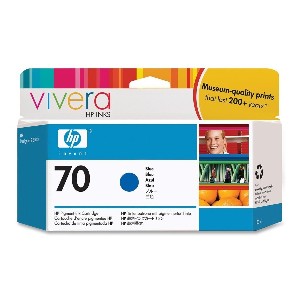 HP 70 130-ml Blue Ink Cartridge