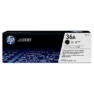 HP 36A Black LaserJet Toner Cartridge