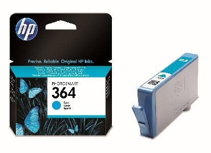 HP 364 Cyan Ink Cartridge