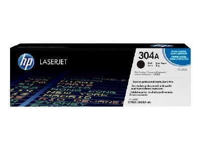 HP 304A Black Original LaserJet Toner Cartridge