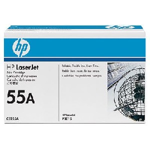 HP 55A Black LaserJet Toner Cartridge