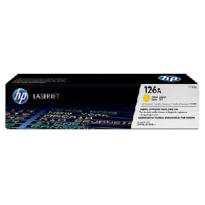 HP 126A Yellow LaserJet Toner Cartridge