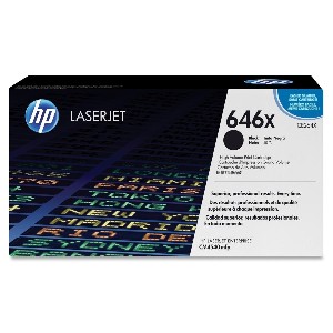 HP 646X Black LaserJet Toner Cartridge