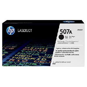 HP 507A Black LaserJet Toner Cartridge